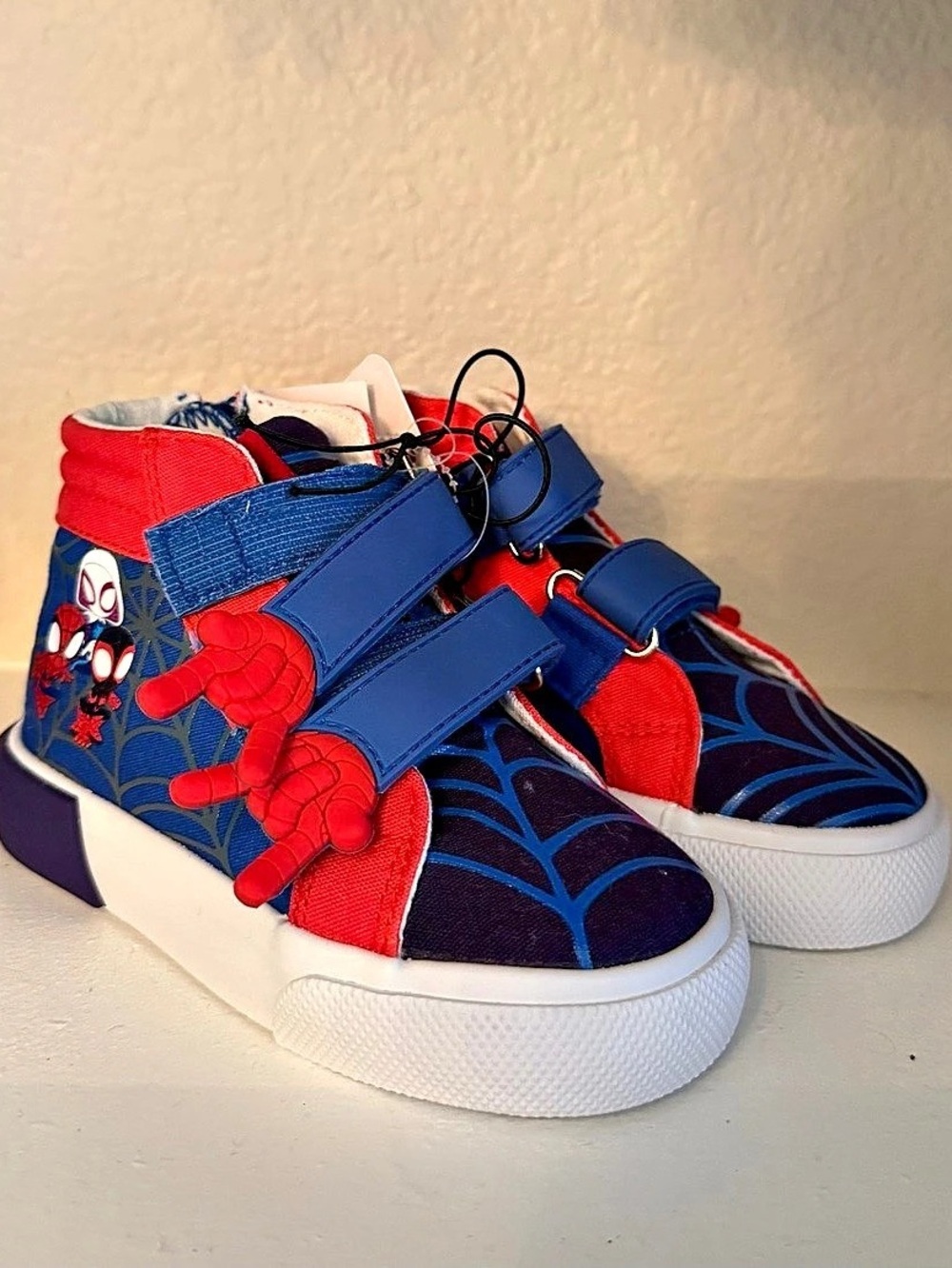 Marvel Spidey and His Amazing Friends High Top Sneakers Toddler Shoes